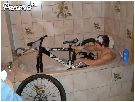 Kąpiel z dwoma pedałami