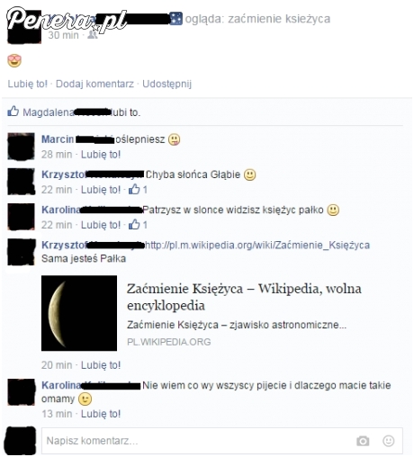 Karolina i jej zaćmienie księżyca