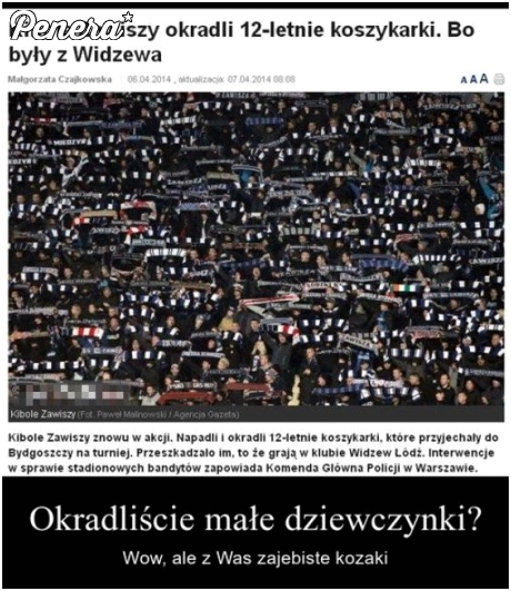 Kibole Zawiszy to prawdziwe kozaki