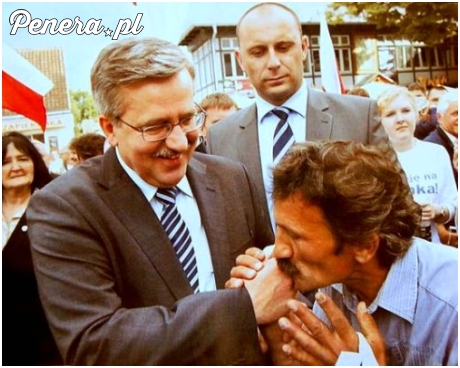 Kiedyś całowanie Bromka po rączkach