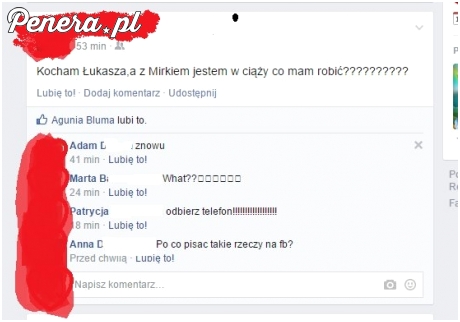 Kocha Łukasza a z Mirkiem jest w ciąży