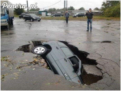 Kochanie wpadłam w dziurę