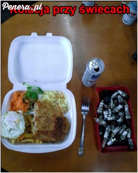 Kolacja przy świecach