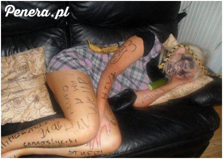 Koleżanka będzie zdziwiona jak się obudzi