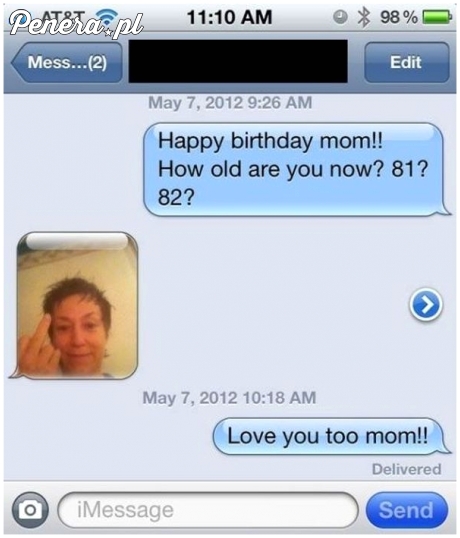 Konkretny sms z życzeniami dla mamy