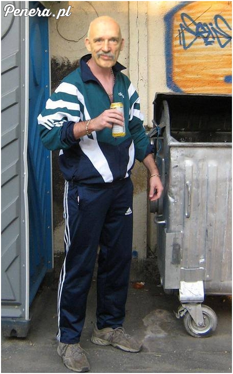 Korwin spija browca na ośce