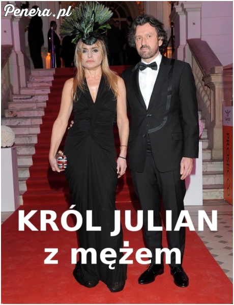 Król Julian z mężem
