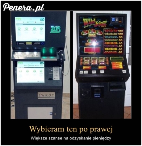 Który automat wybierasz?