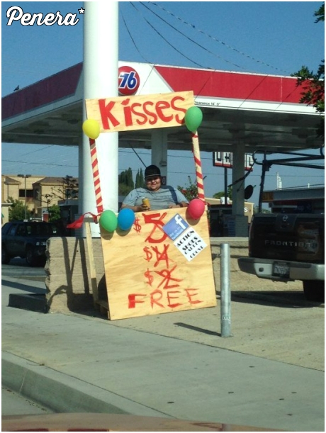 Ktoś chętny na buziaczka?