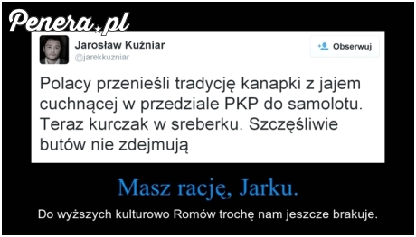 Kuźniar znowu daje popis swojego buractwa