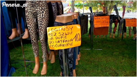 Leginsy bez szwu na dupie