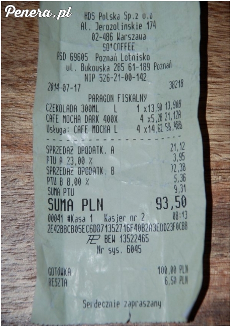 Lepiej nie kupować kawy na lotnisku w Poznaniu