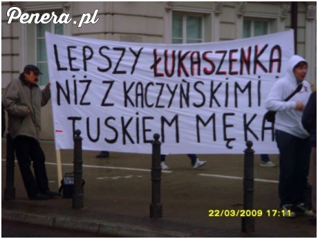 Lepszy Łukaszenka niż...