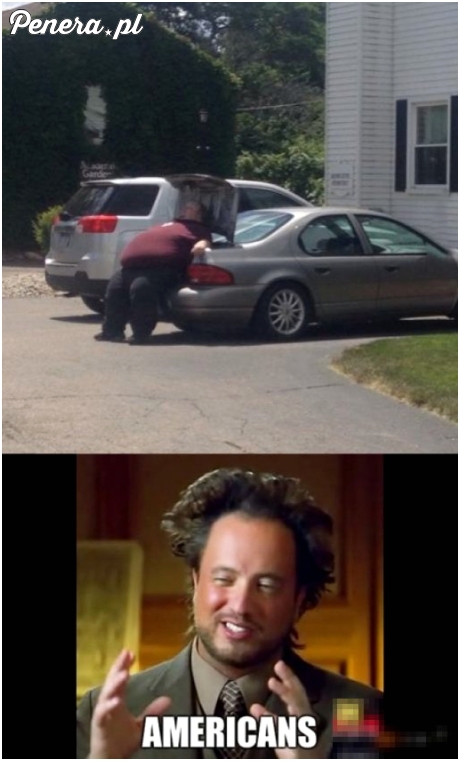 Leżak typowego amerykanina