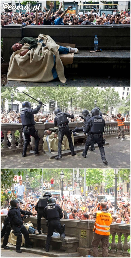 Leżysz sobie spokojnie a tu nagle zaczynają Cię pałować