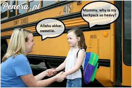 Mamo dlaczego mój plecak jest taki ciężki?