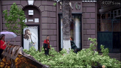 Miała sporego farta