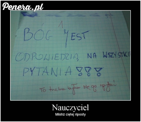 Mistrz ciętej riposty