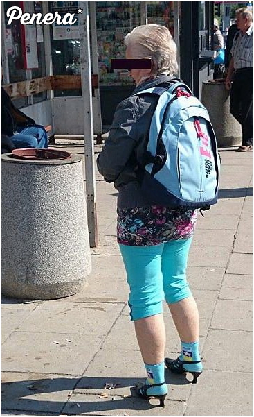 Modna babcia z Warszawy