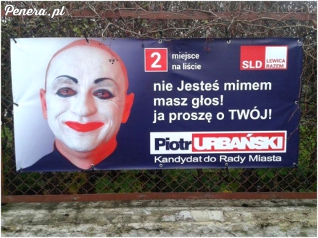 Może i nie jest mimem