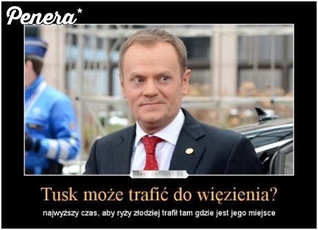 Może w końcu trafi do więzienia
