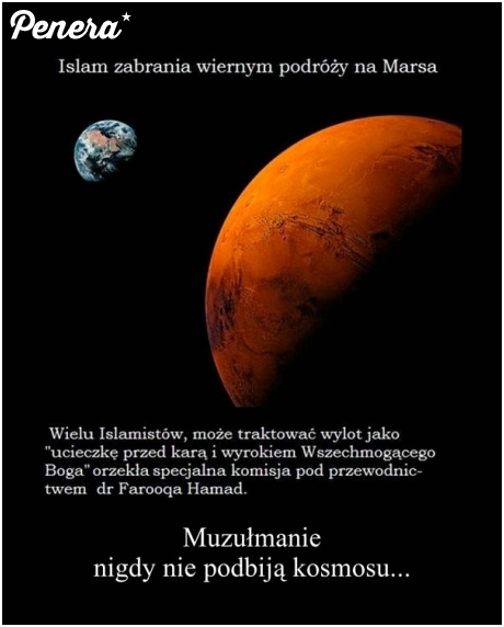 Muzułmanie nigdy nie podbiją kosmosu
