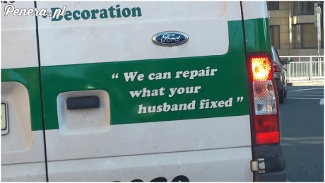My naprawiamy to co Twój mąż zepsuł ;)