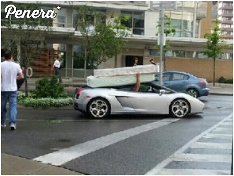 Na aucie nie oszczędzał