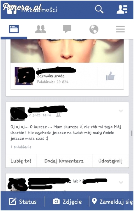 Na fb trzeba pochwalić się dosłownie wszystkim