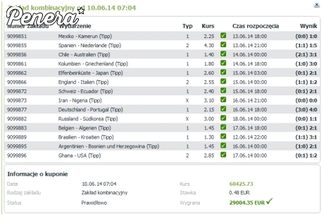 Na mistrzostwach da się zarobić