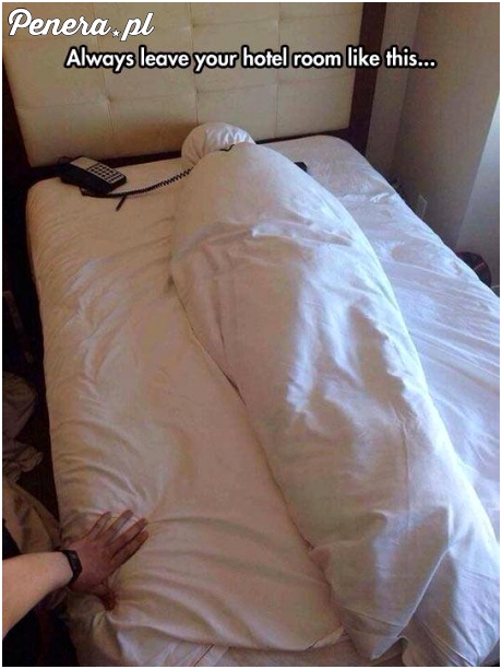 Najlepszy hotelowy żarcik