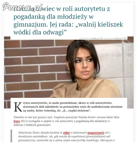 Natalia SIwiec jako autorytet?