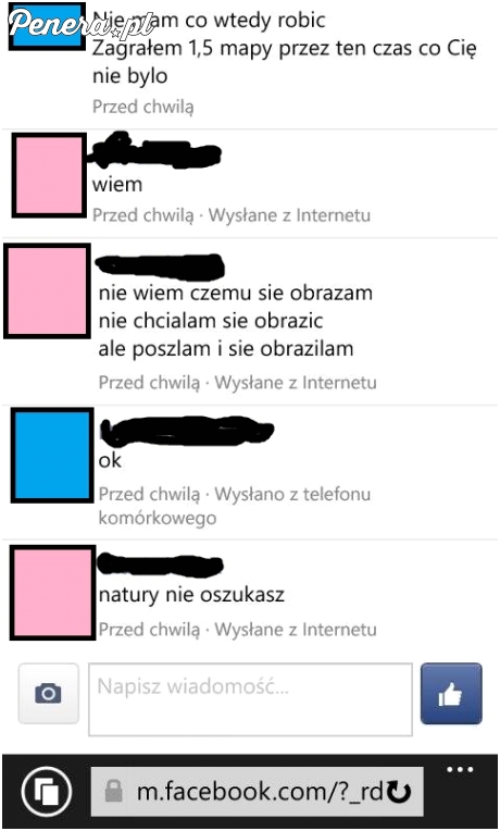 Natury dziewczyn nie oszukasz