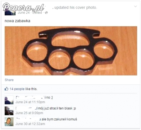 Nie ma to jak pochwalić się nową zabawką