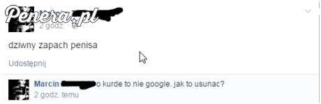 Nie ma to jak pomylić fejsa z google