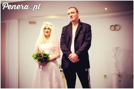 Nie ma to jak prawilny ślubny dres