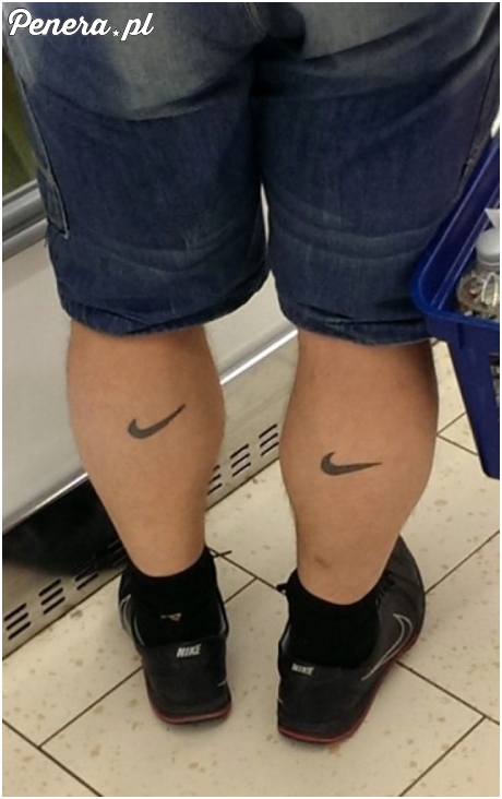 Nie wiedziałem, że Nike wypuszcza takie realistyczne protezy! ;)