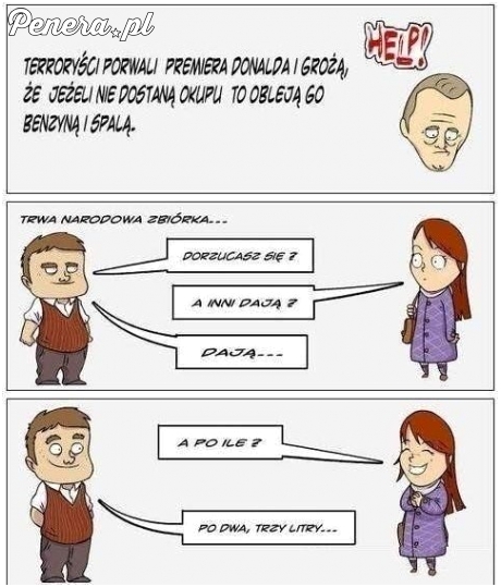 Nie znam człowieka który by się nie dorzucił ;)