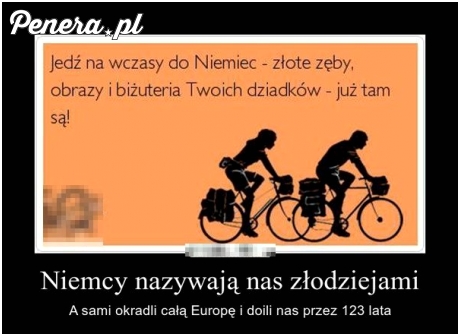 Niemcy nazywają nas złodziejami