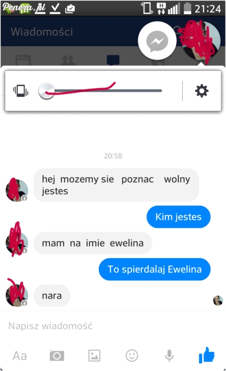 Nieudany podryw Eweliny