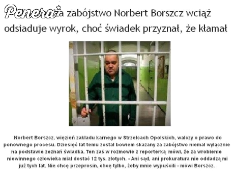 Niewinny gość dalej siedzi w więzieniu