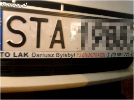 Niezbyt fajne nazwisko jak dla blacharza :D