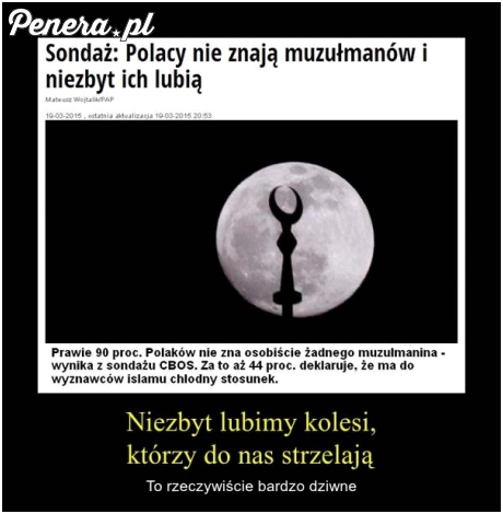 Niezbyt lubimy ludzi którzy do nas strzelają