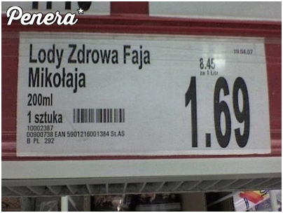 Niezwykłe lody od Mikołaja :)