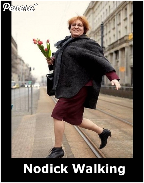 Nodick walking