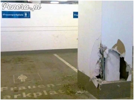 Od razu widać że parking dla kobiet