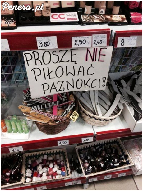 Odpowiednie info dla klientek