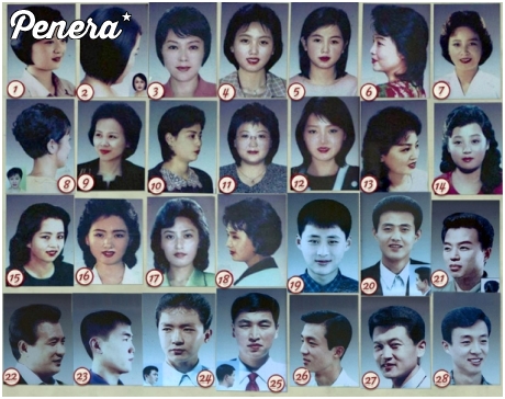 Oficjalny katalog fryzur w Korei Północnej