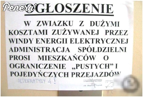 Ogłoszenie jak na alternatywy 4