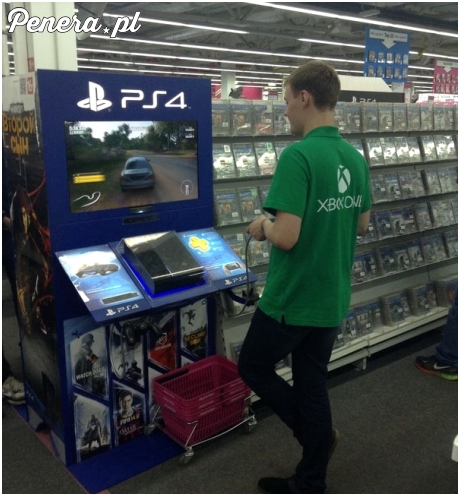 Oj tam, Oj tam. Wyrabia sobie tylko opinię o konkurencyjnym produkcie ;)